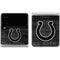 NFL Indianapolis Colts Black & White Galaxy Z Flip4 5G Skin